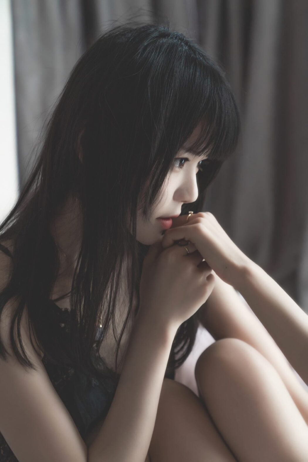 Coser@木绵绵OwO Vol.002 暮 黑裙 妹抖