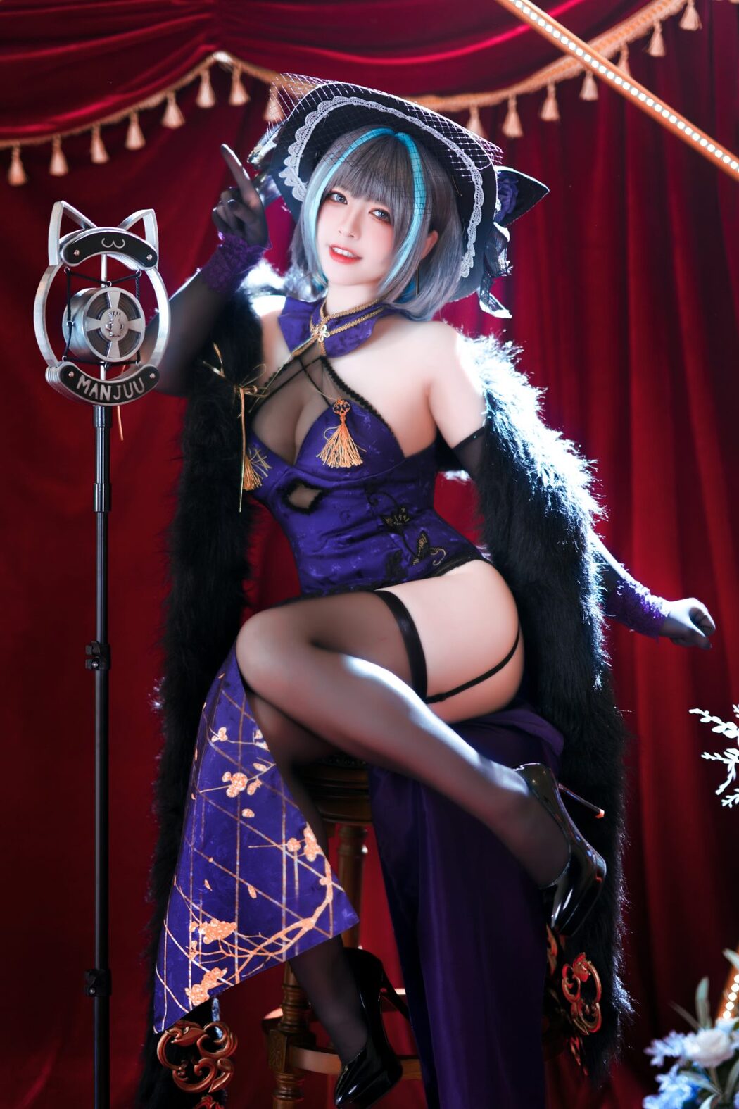 Coser@半半子 Vol.027 柴郡旗袍