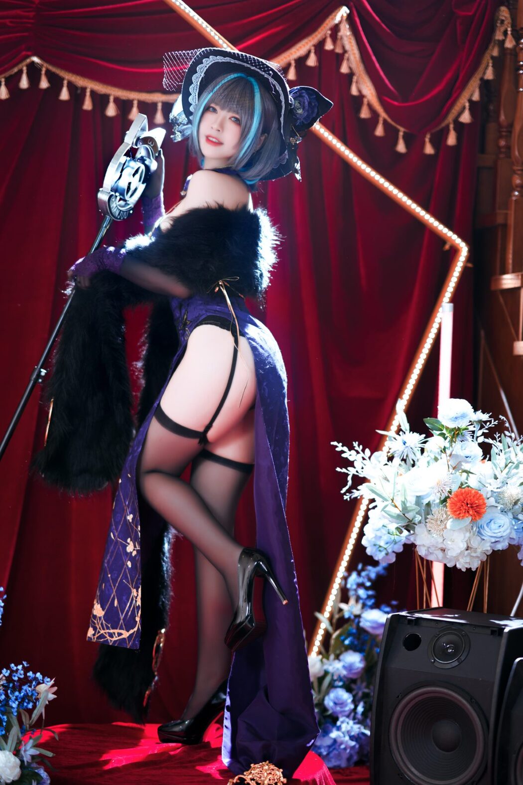 Coser@半半子 Vol.027 柴郡旗袍