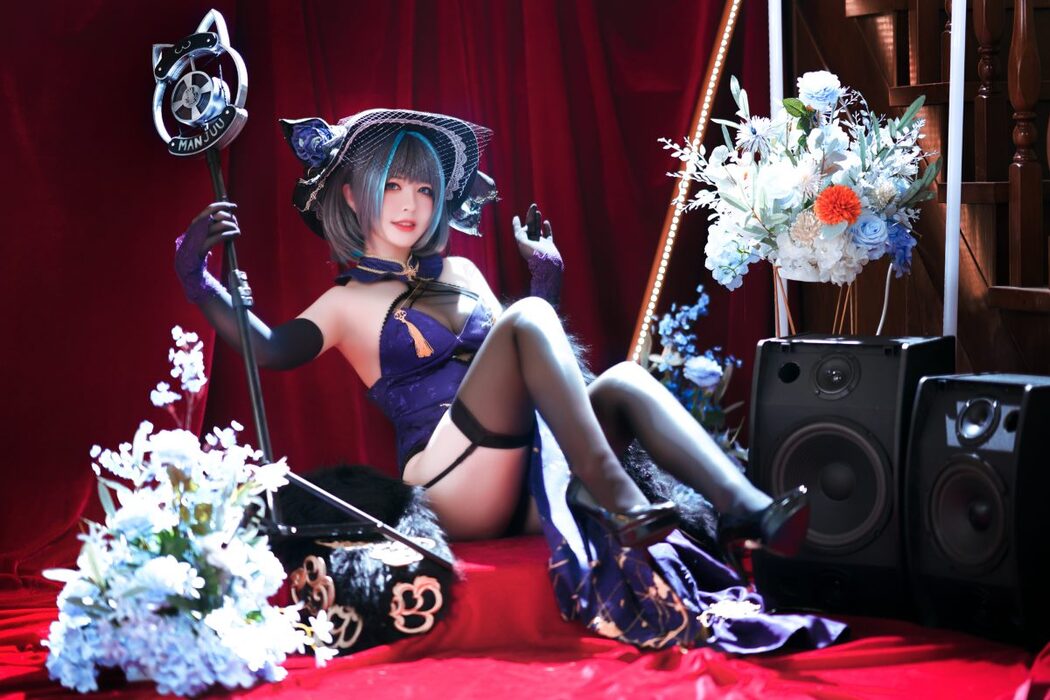 Coser@半半子 Vol.027 柴郡旗袍