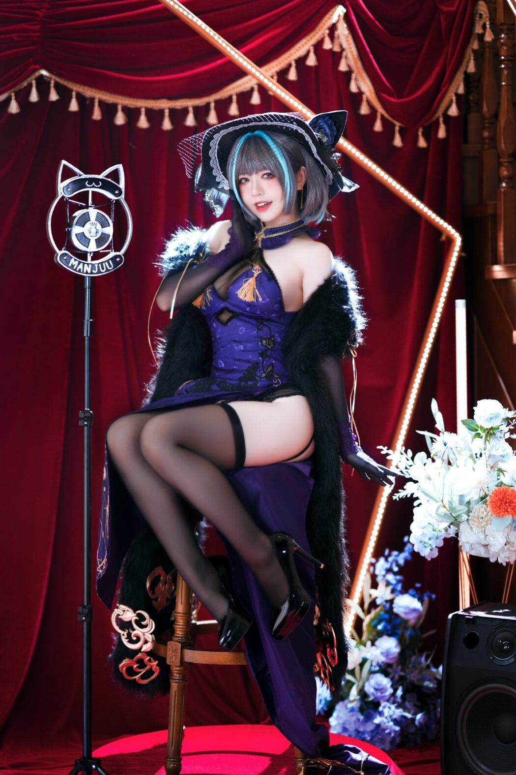 Coser@半半子 Vol.027 柴郡旗袍