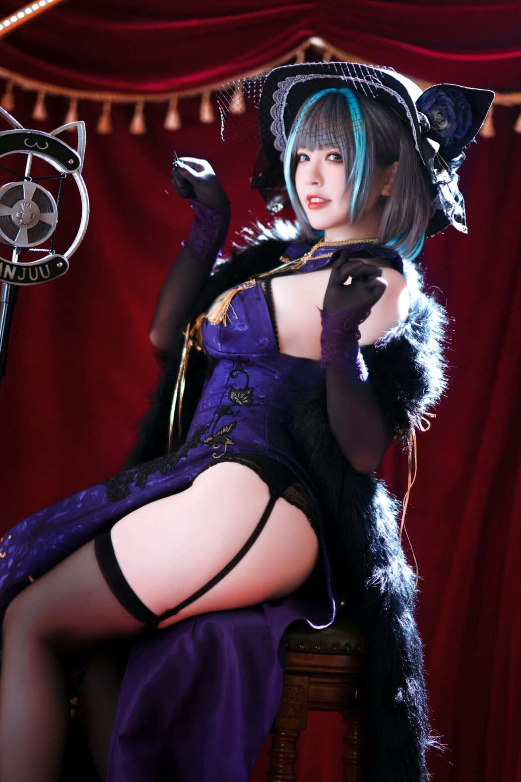 Coser@半半子 Vol.027 柴郡旗袍