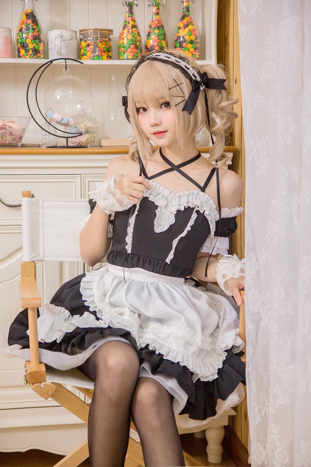 Coser@花柒Hana Vol.015 女仆 Cover Photo