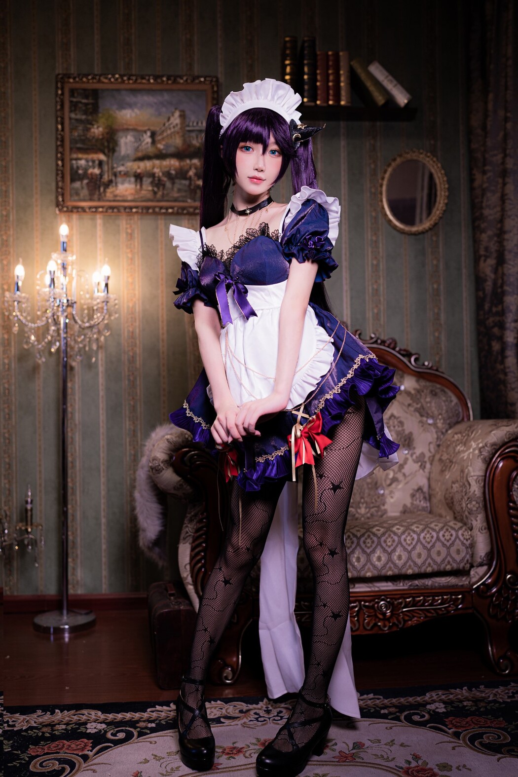 Coser@阿包也是兔娘 Vol.041 莫娜女仆