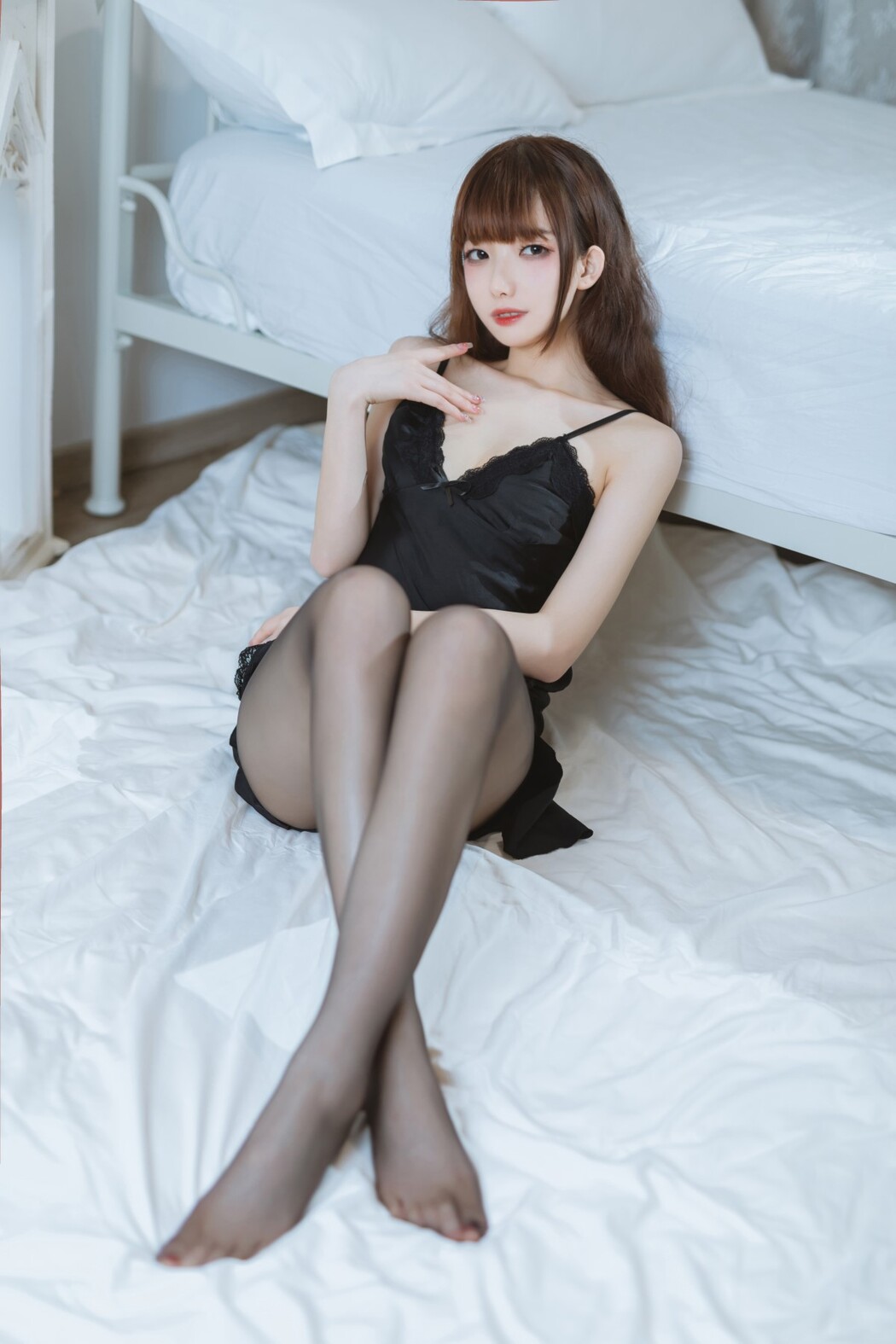 Coser@封疆疆v Vol.014 黑丝睡衣