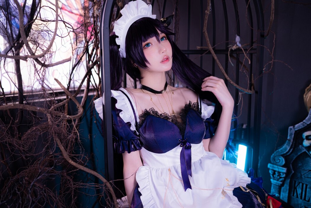 Coser@阿包也是兔娘 Vol.041 莫娜女仆