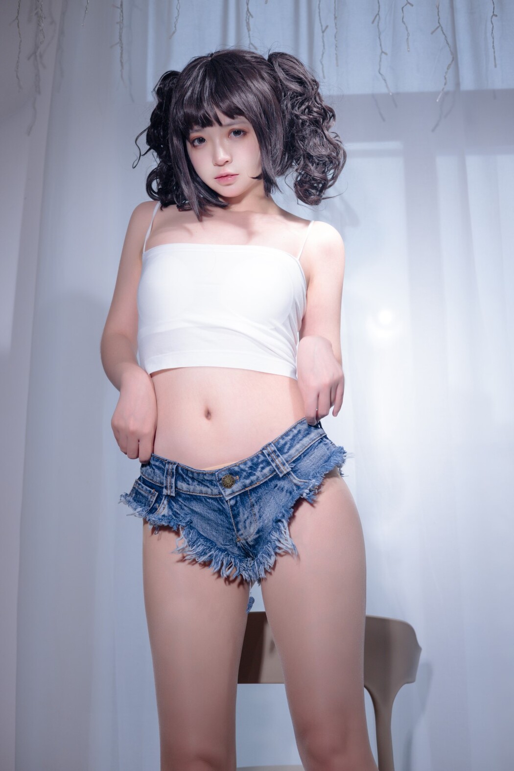 Coser@疯猫ss Vol.093 2022夏日限定B本 热裤肉