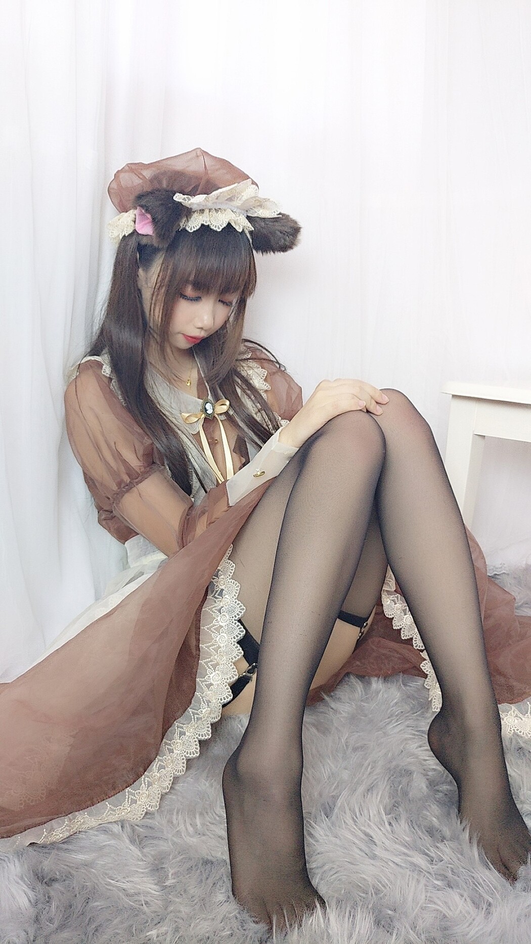 Coser@雪琪SAMA Vol.037 透明女仆