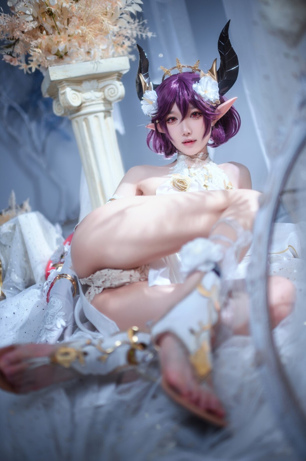 Coser@阿包也是兔娘 Vol.053 碧蓝幻想 古蕾娅 龙娘