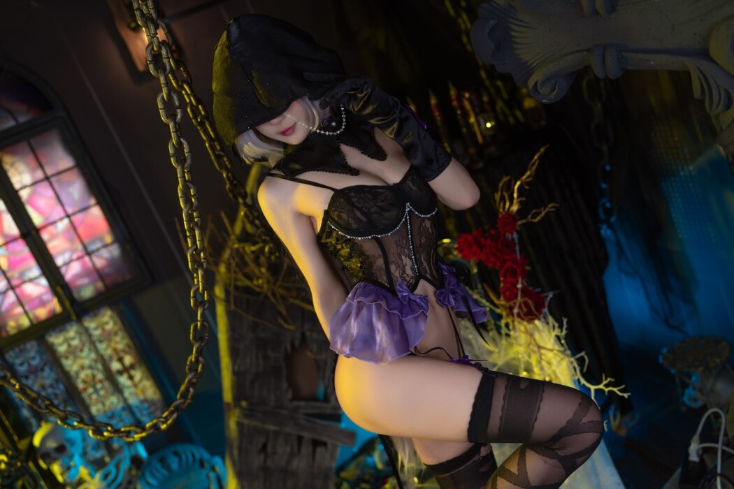 Coser@阿包也是兔娘 Vol.042 午夜瞌睡魔女