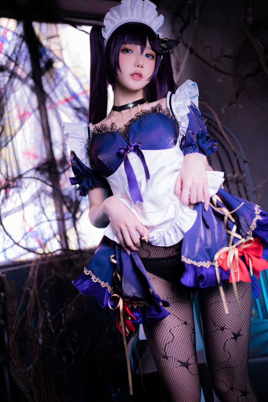 Coser@阿包也是兔娘 Vol.041 莫娜女仆