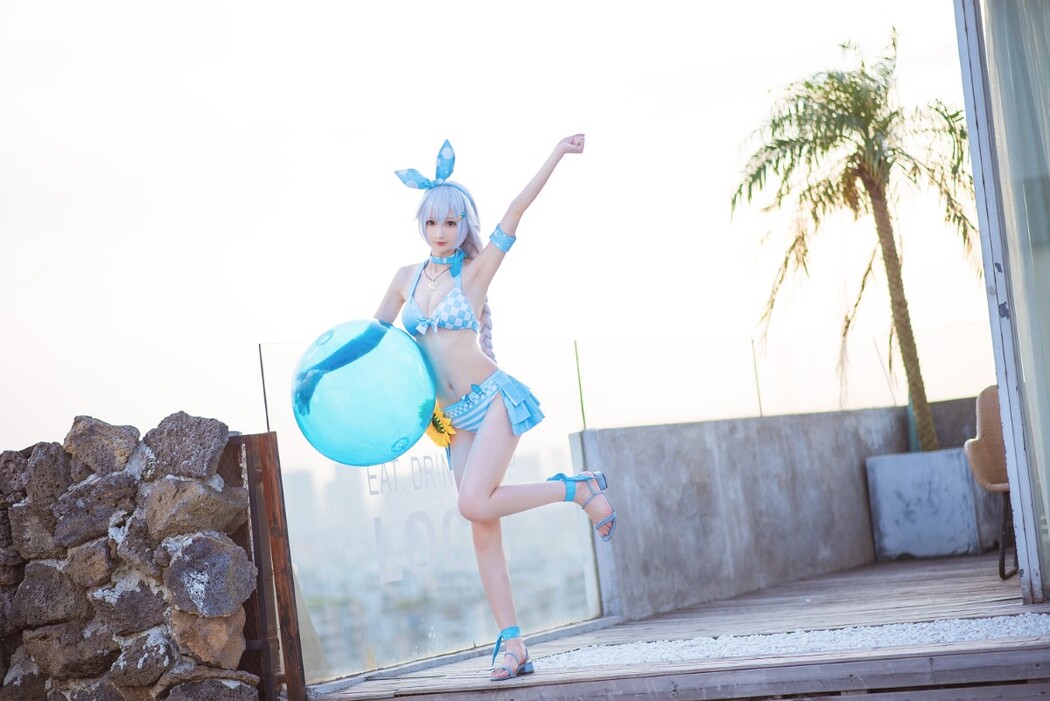Coser@南宫 Vol.008 琪亚娜泳装