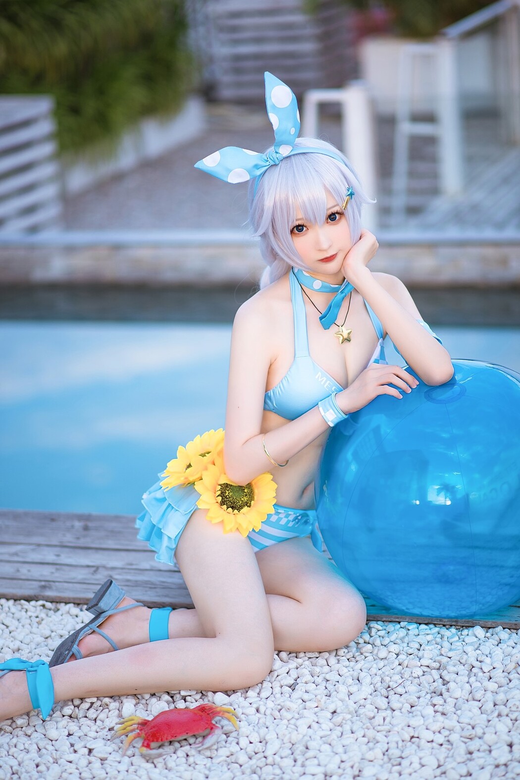 Coser@南宫 Vol.008 琪亚娜泳装