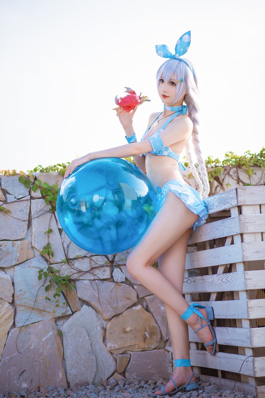 Coser@南宫 Vol.008 琪亚娜泳装