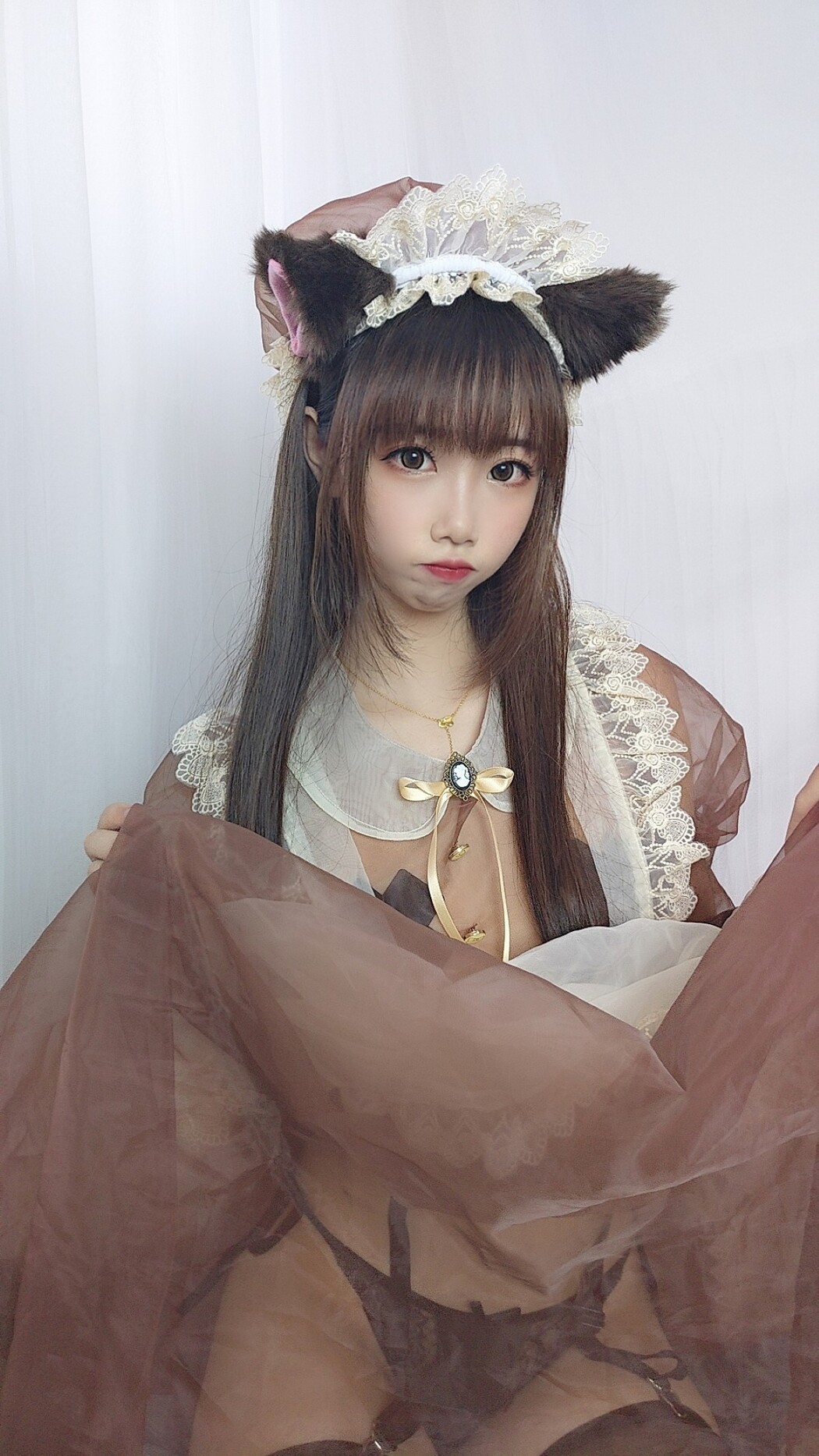 Coser@雪琪SAMA Vol.037 透明女仆