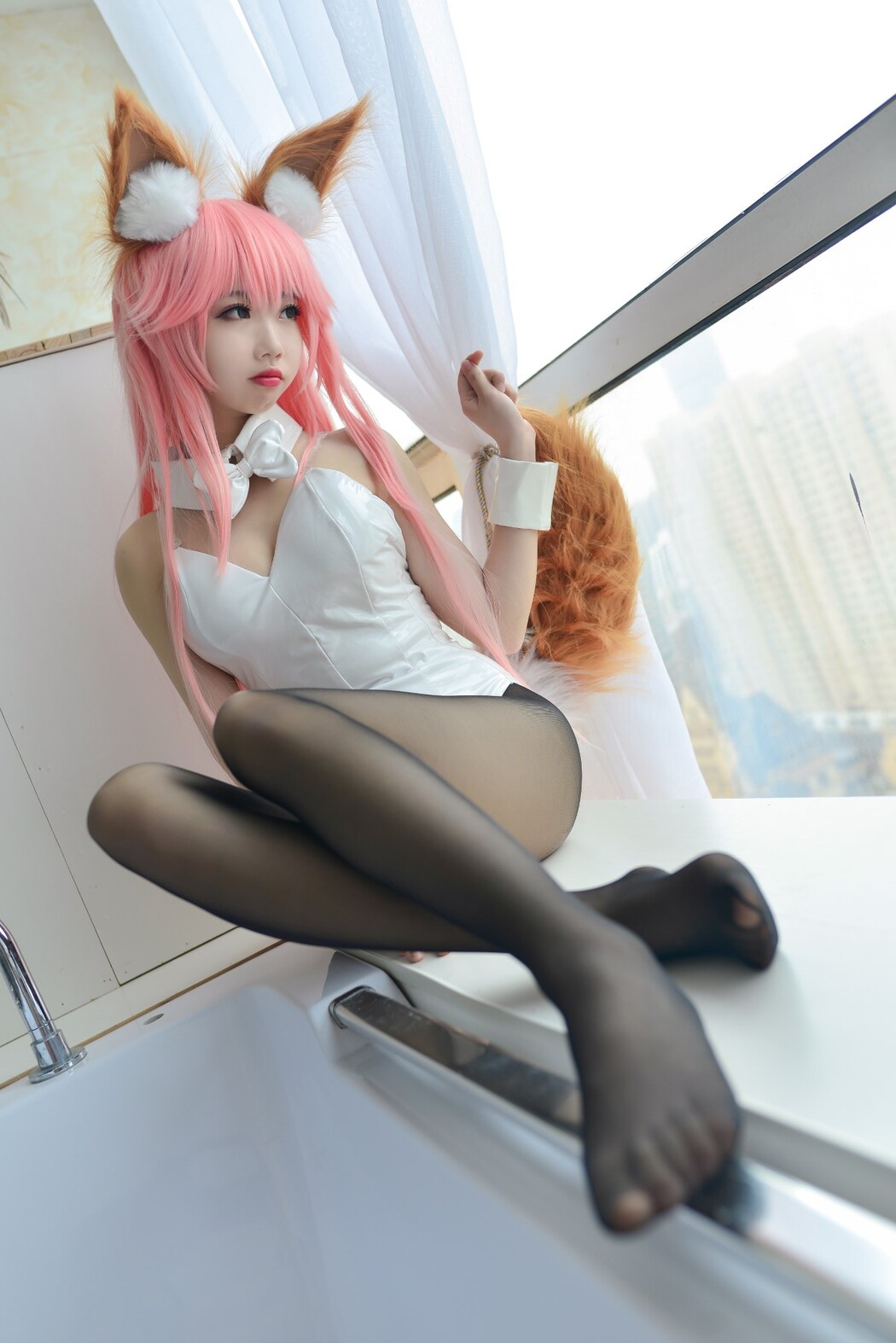 Coser@雪琪SAMA vol.033 玉藻前兔女郎