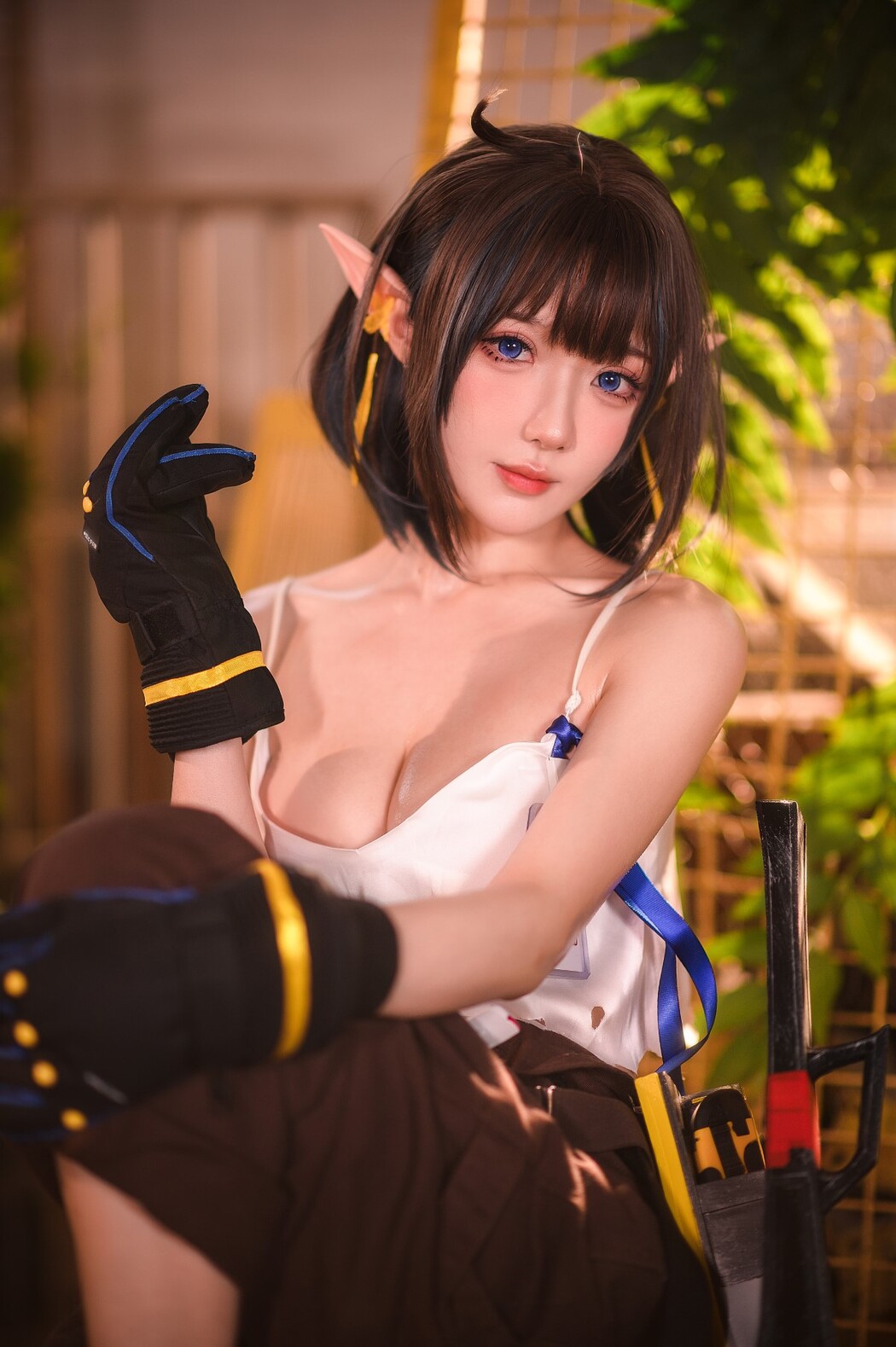 Coser@阿包也是兔娘 Vol.050 06月舰长 明日方舟 森蚺