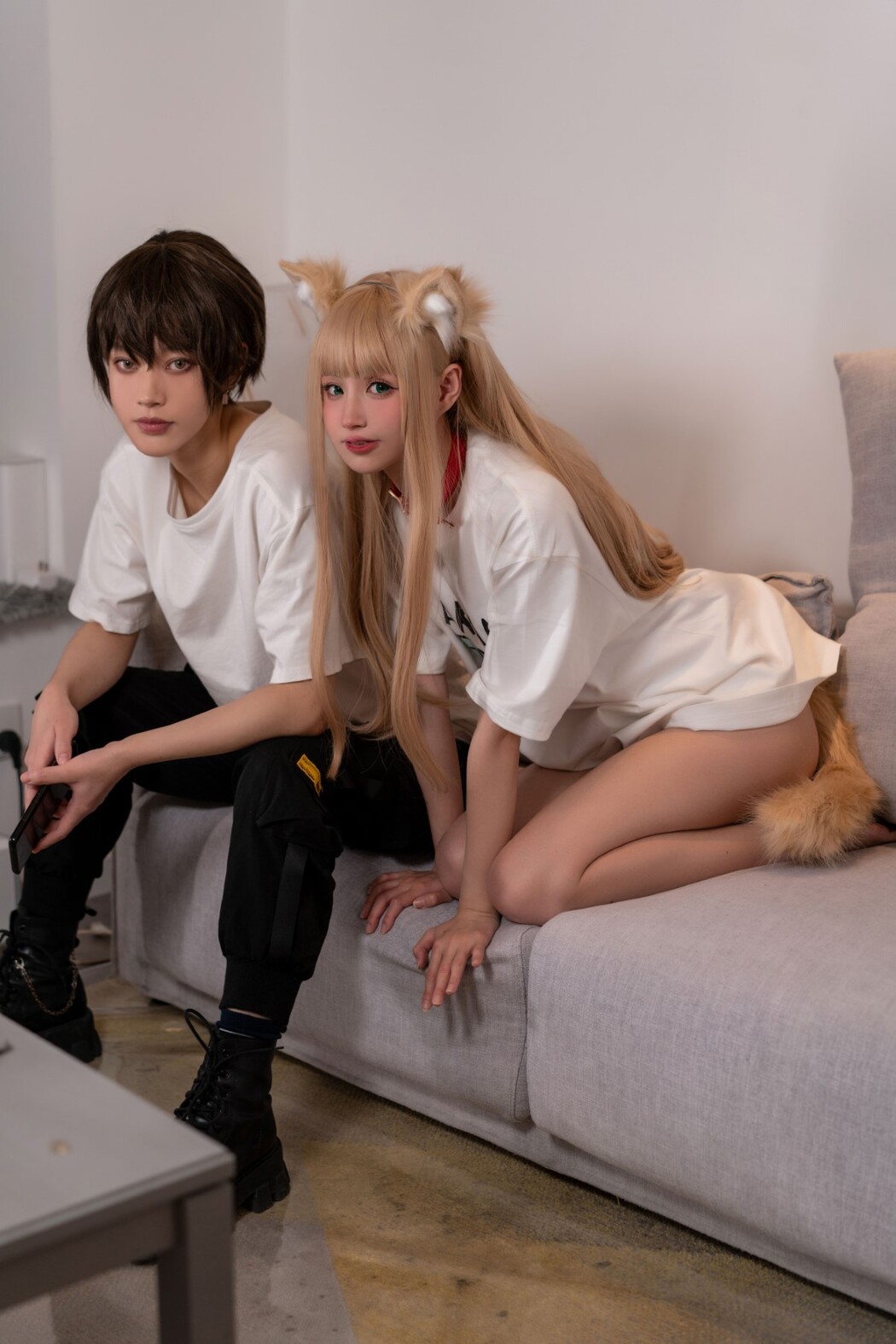 Coser@西园寺南歌 Vol.011 黄豆粉养猫日常