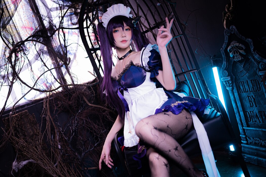 Coser@阿包也是兔娘 Vol.041 莫娜女仆