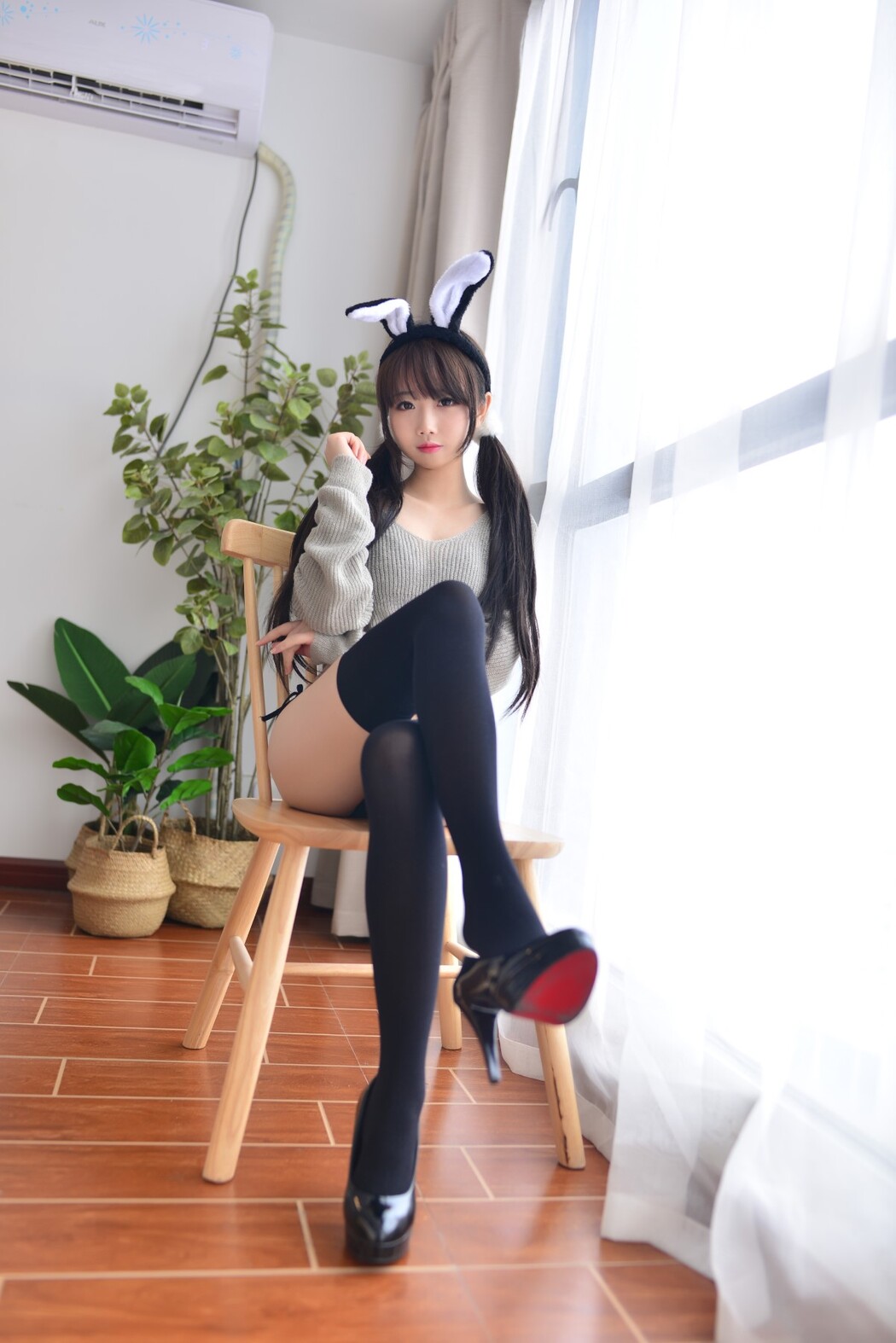 Coser@雪琪SAMA Vol.041 灰兔兔