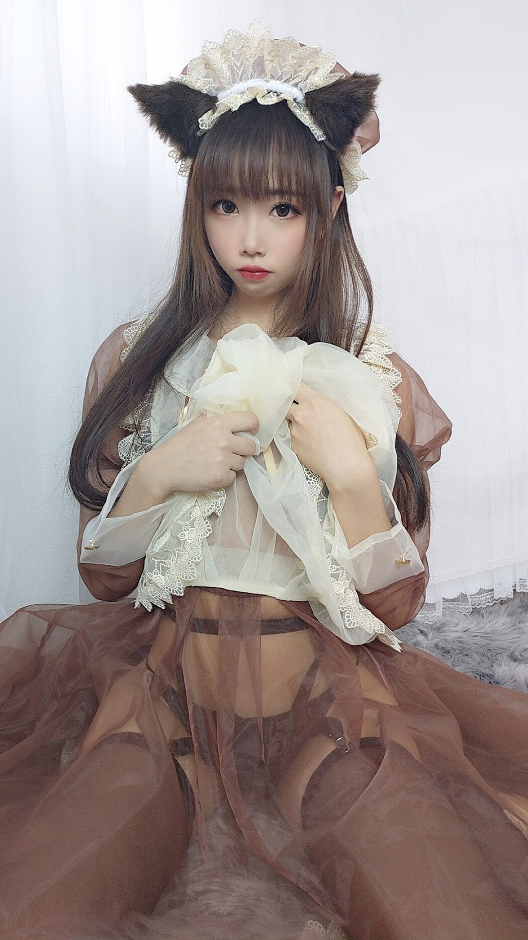 Coser@雪琪SAMA Vol.037 透明女仆