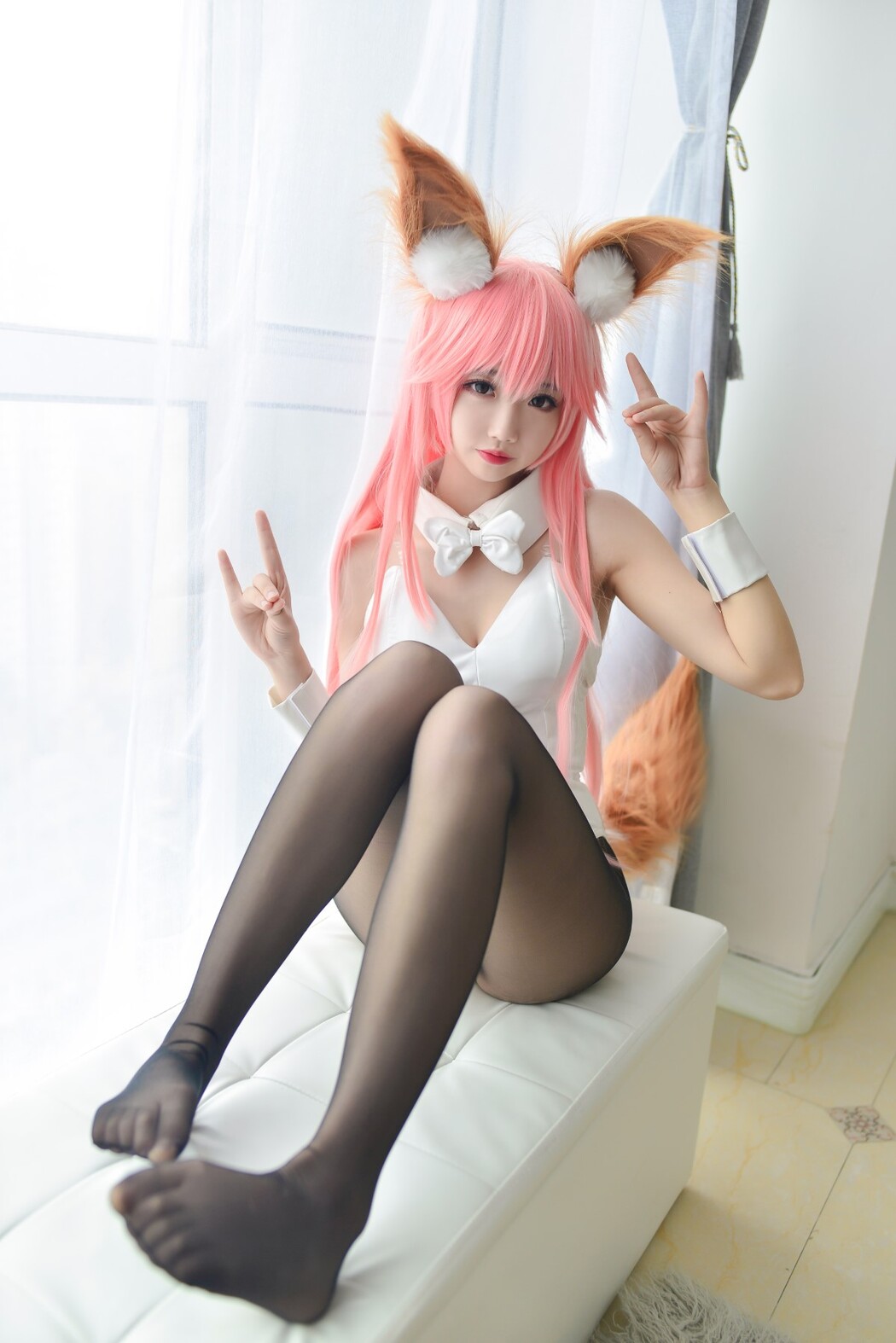 Coser@雪琪SAMA vol.033 玉藻前兔女郎