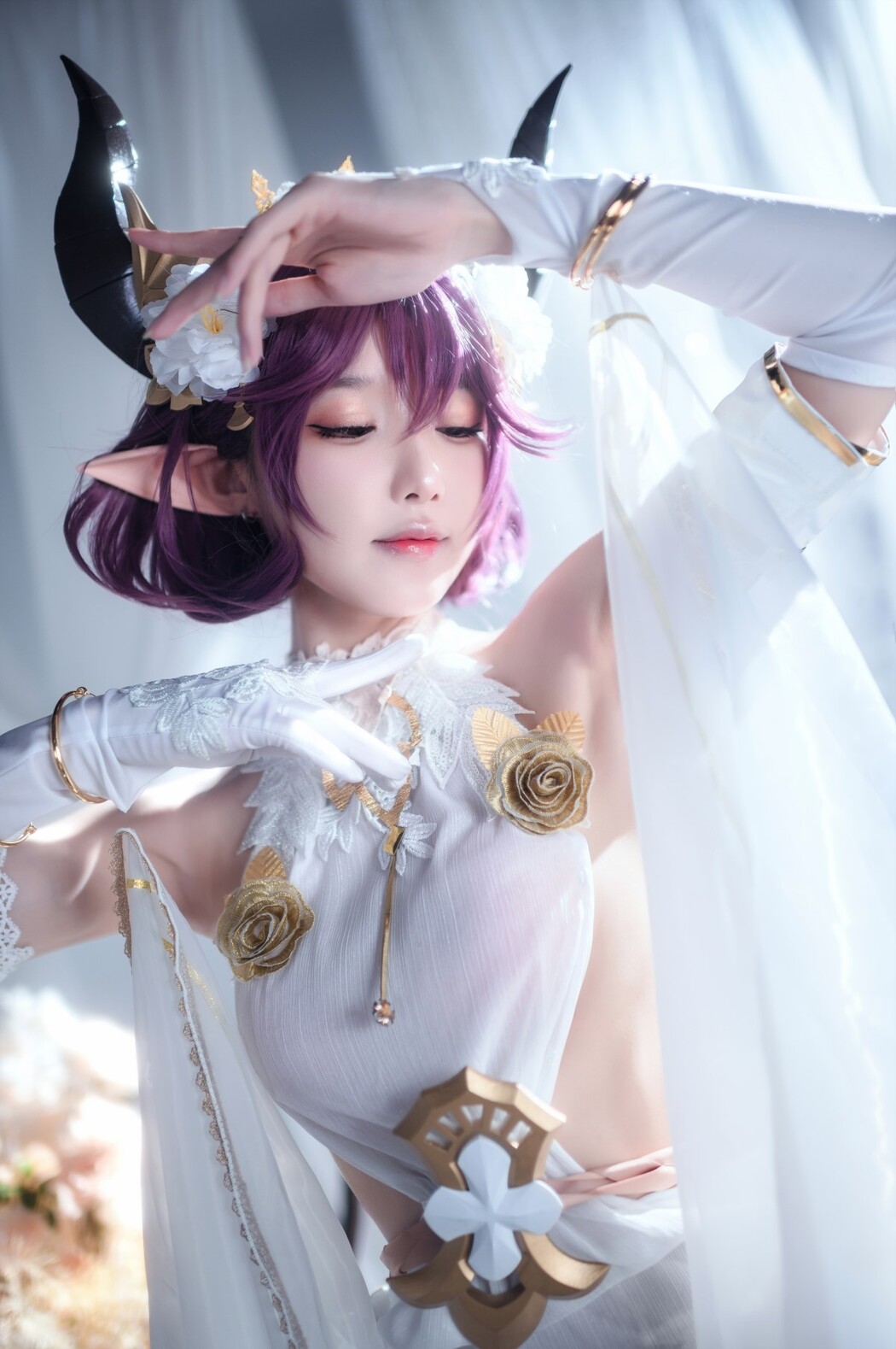 Coser@阿包也是兔娘 Vol.053 碧蓝幻想 古蕾娅 龙娘