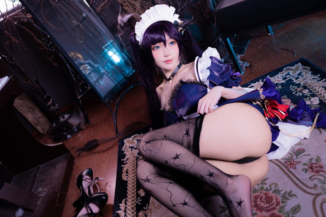 Coser@阿包也是兔娘 Vol.041 莫娜女仆