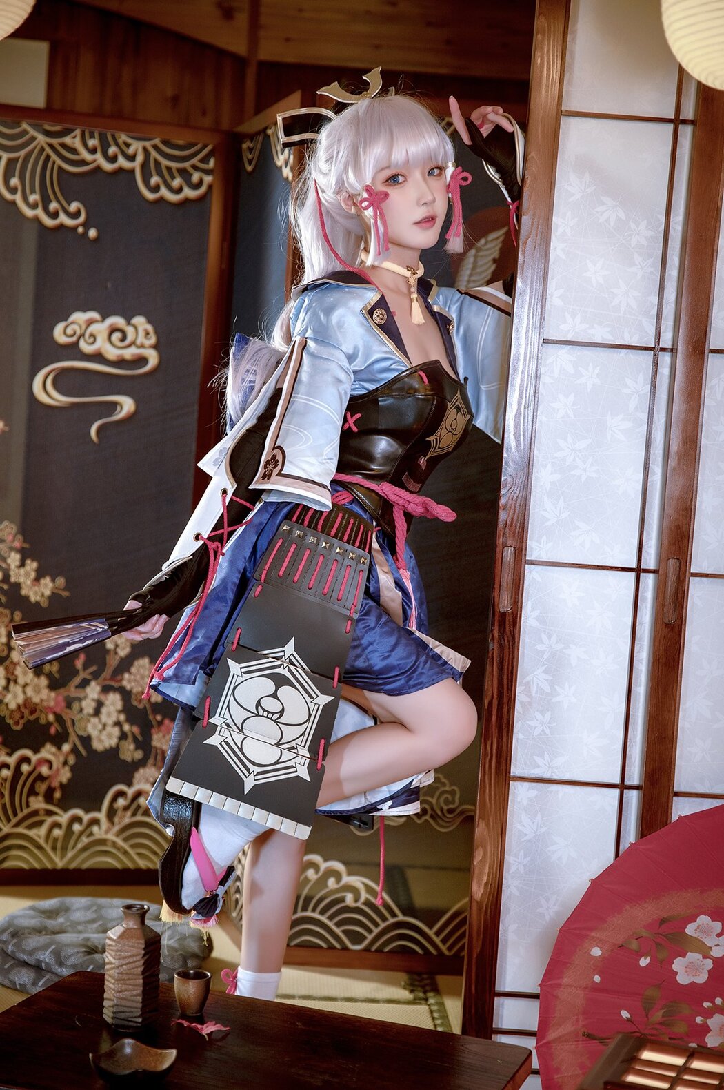 Coser@阿包也是兔娘 Vol.046 神里凌华 Cover Photo