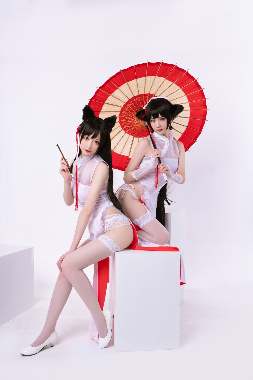 Coser@南宫 Vol.002 高雄爱宕旗袍 南宫单人 南宫牙妹双人