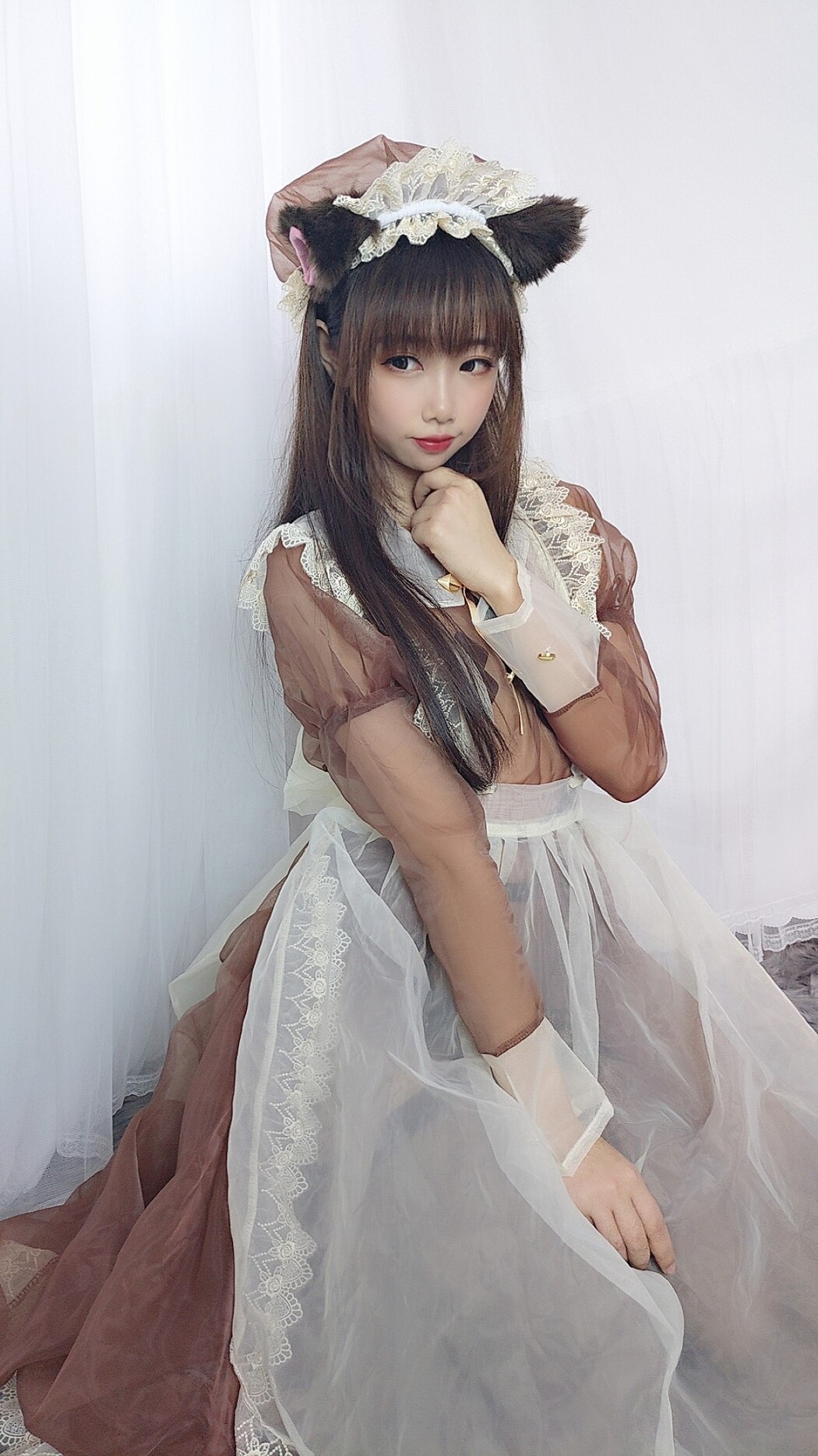 Coser@雪琪SAMA Vol.037 透明女仆