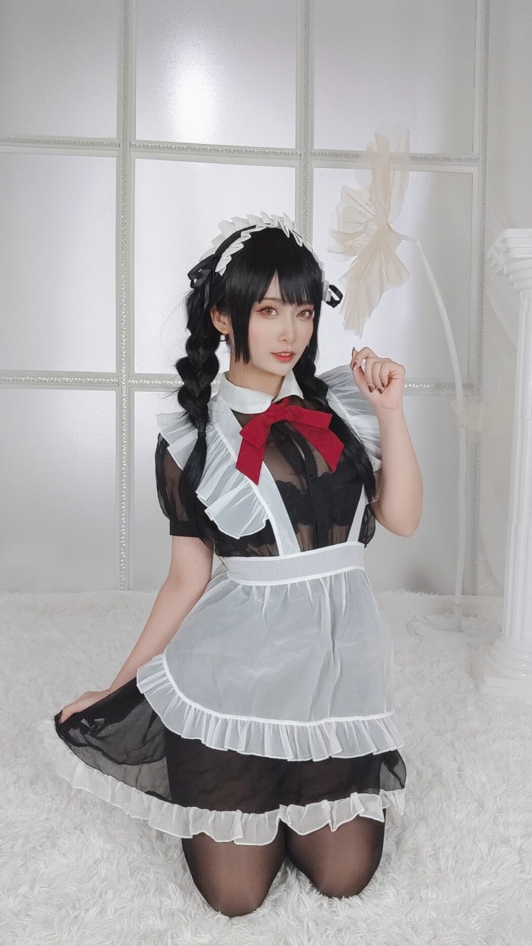 Coser@洛璃LoLiSAMA Vol.016 黑丝女仆