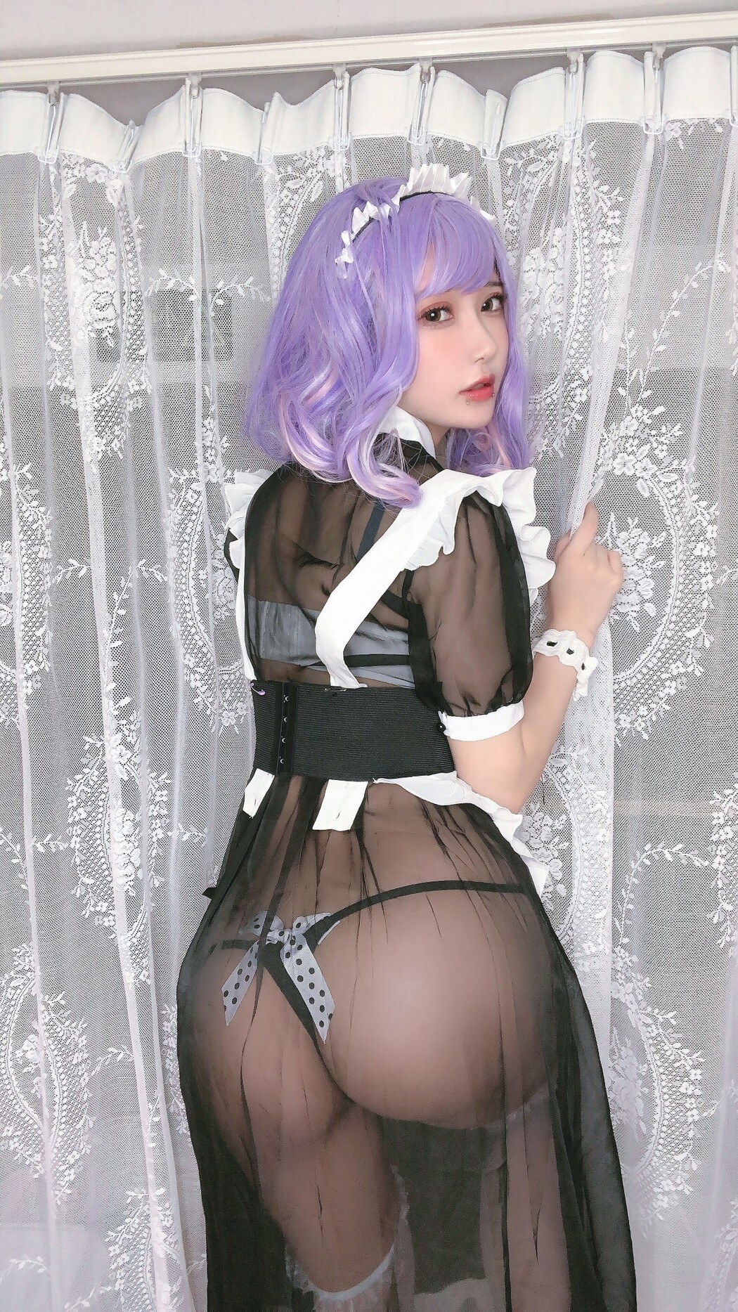 Coser@阿包也是兔娘 Vol.043 自拍女仆