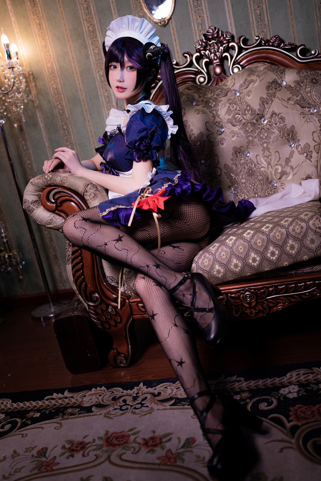 Coser@阿包也是兔娘 Vol.041 莫娜女仆