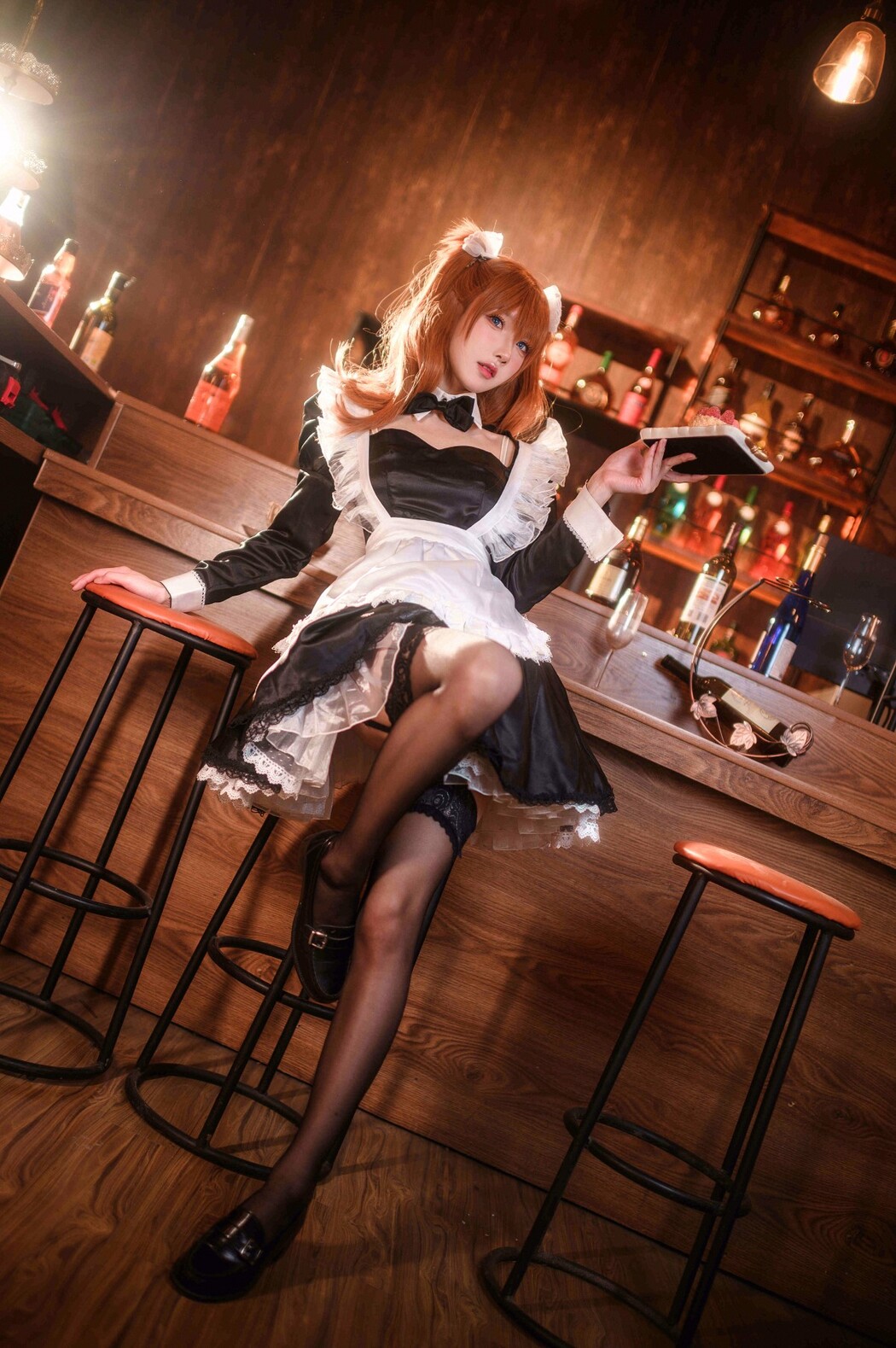 Coser@阿包也是兔娘 Vol.051 4月舰长图包 明日香