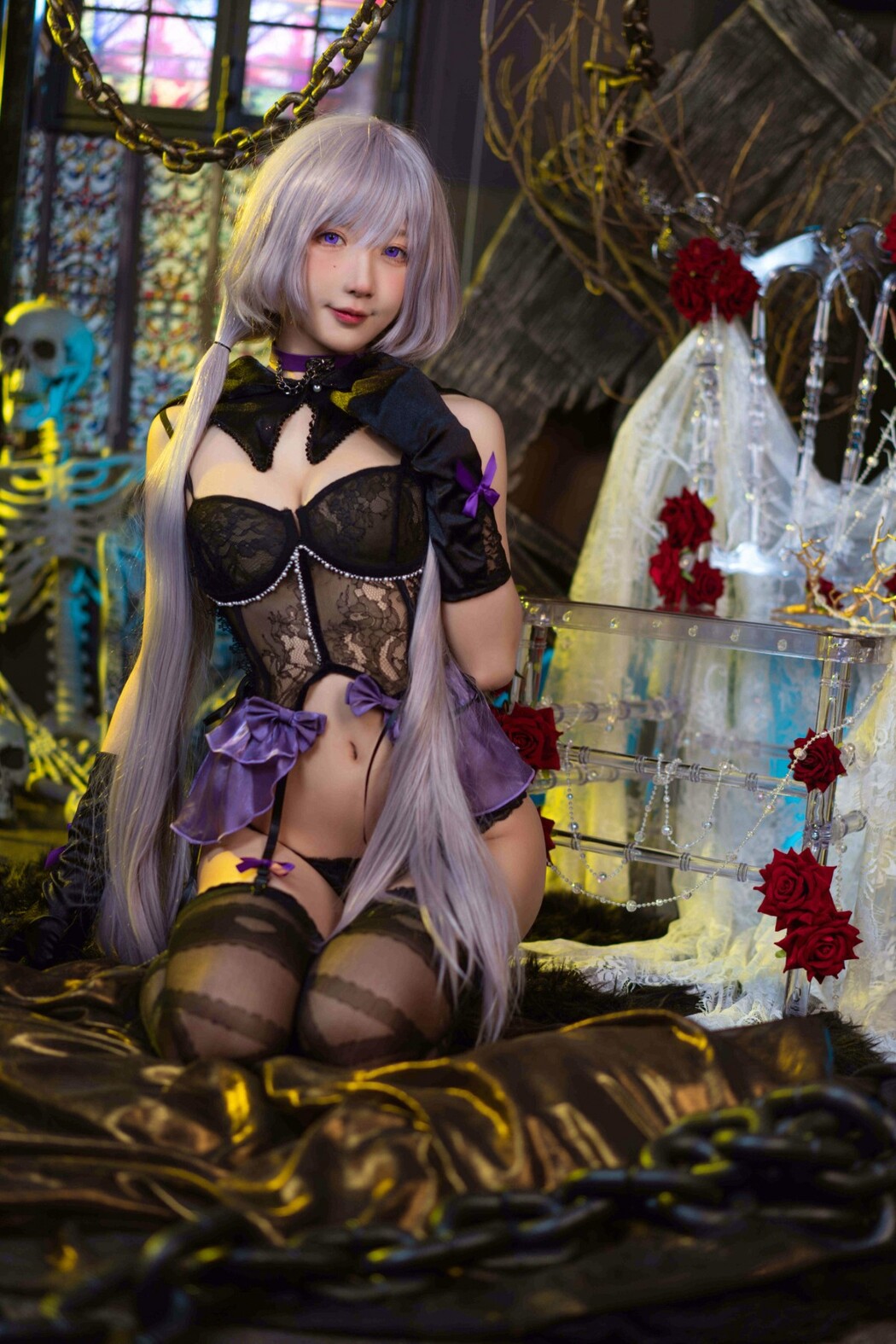 Coser@阿包也是兔娘 Vol.042 午夜瞌睡魔女