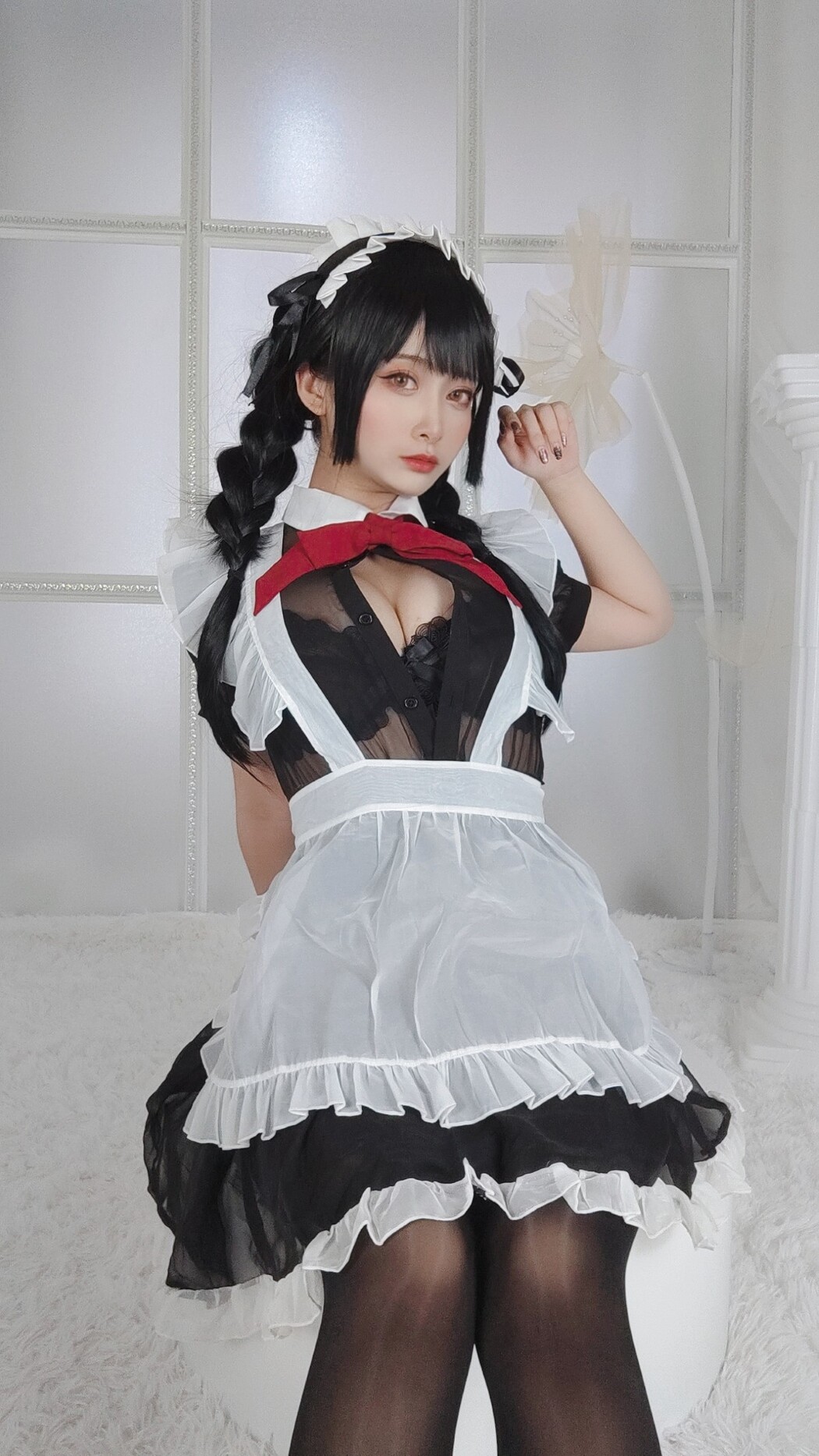 Coser@洛璃LoLiSAMA Vol.016 黑丝女仆