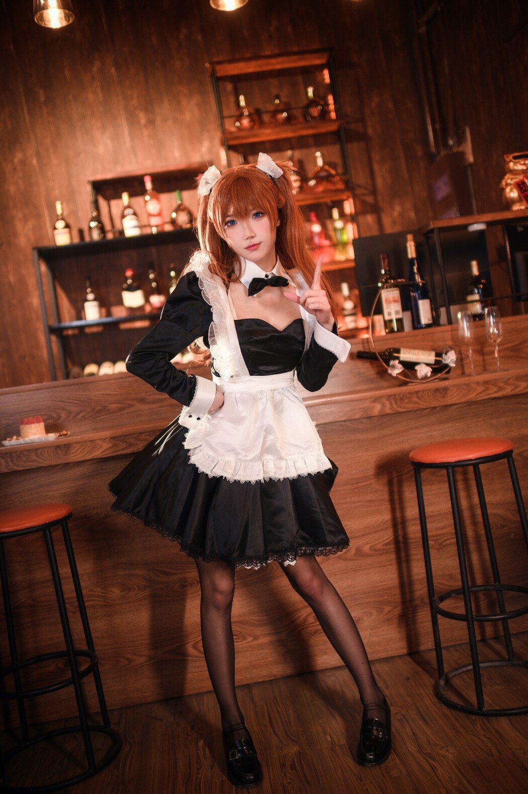 Coser@阿包也是兔娘 Vol.051 4月舰长图包 明日香