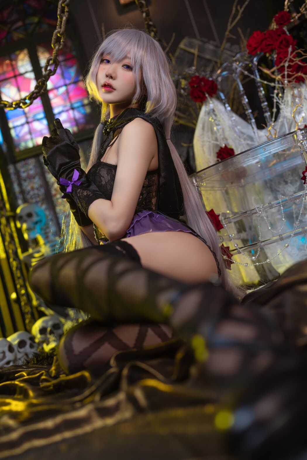 Coser@阿包也是兔娘 Vol.042 午夜瞌睡魔女