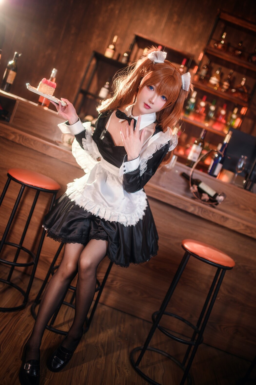 Coser@阿包也是兔娘 Vol.051 4月舰长图包 明日香