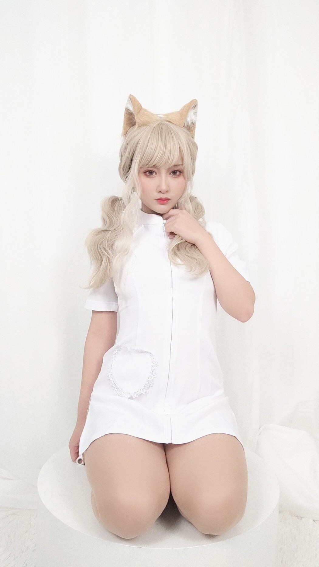 Coser@洛璃LoLiSAMA –Vol.019 橘猫护士