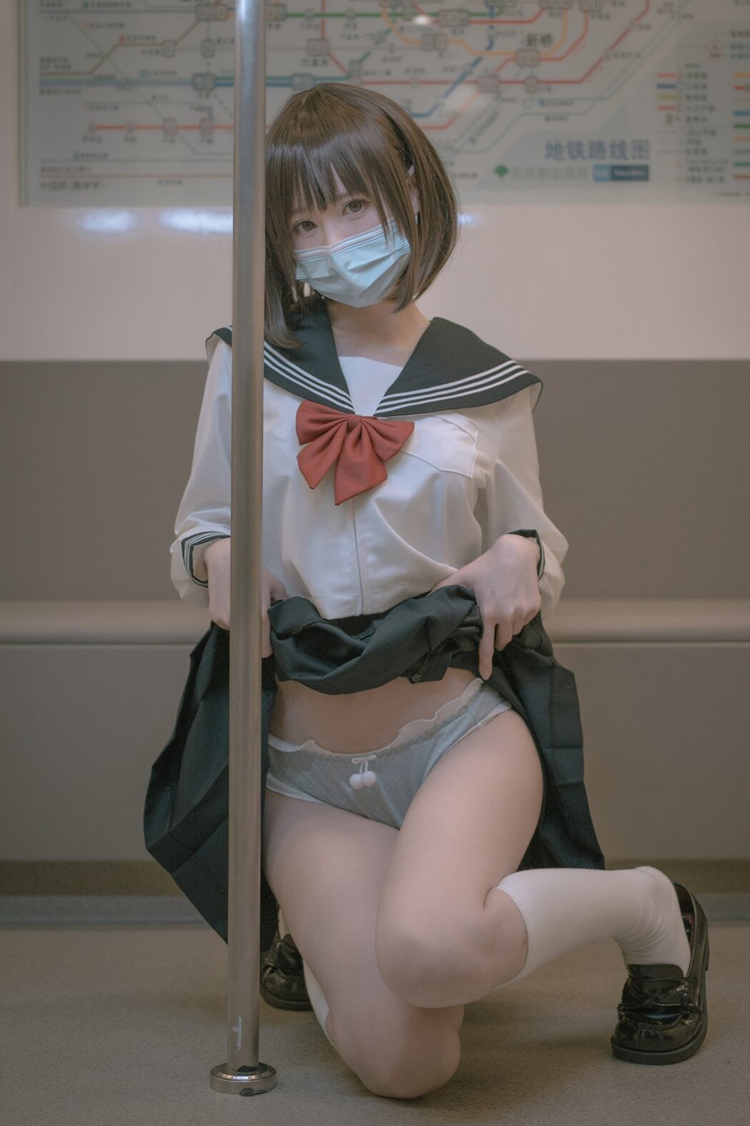 Coser@西园寺南歌 Vol.012 电车物语 A Cover Photo