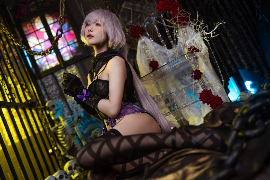 Coser@阿包也是兔娘 Vol.042 午夜瞌睡魔女