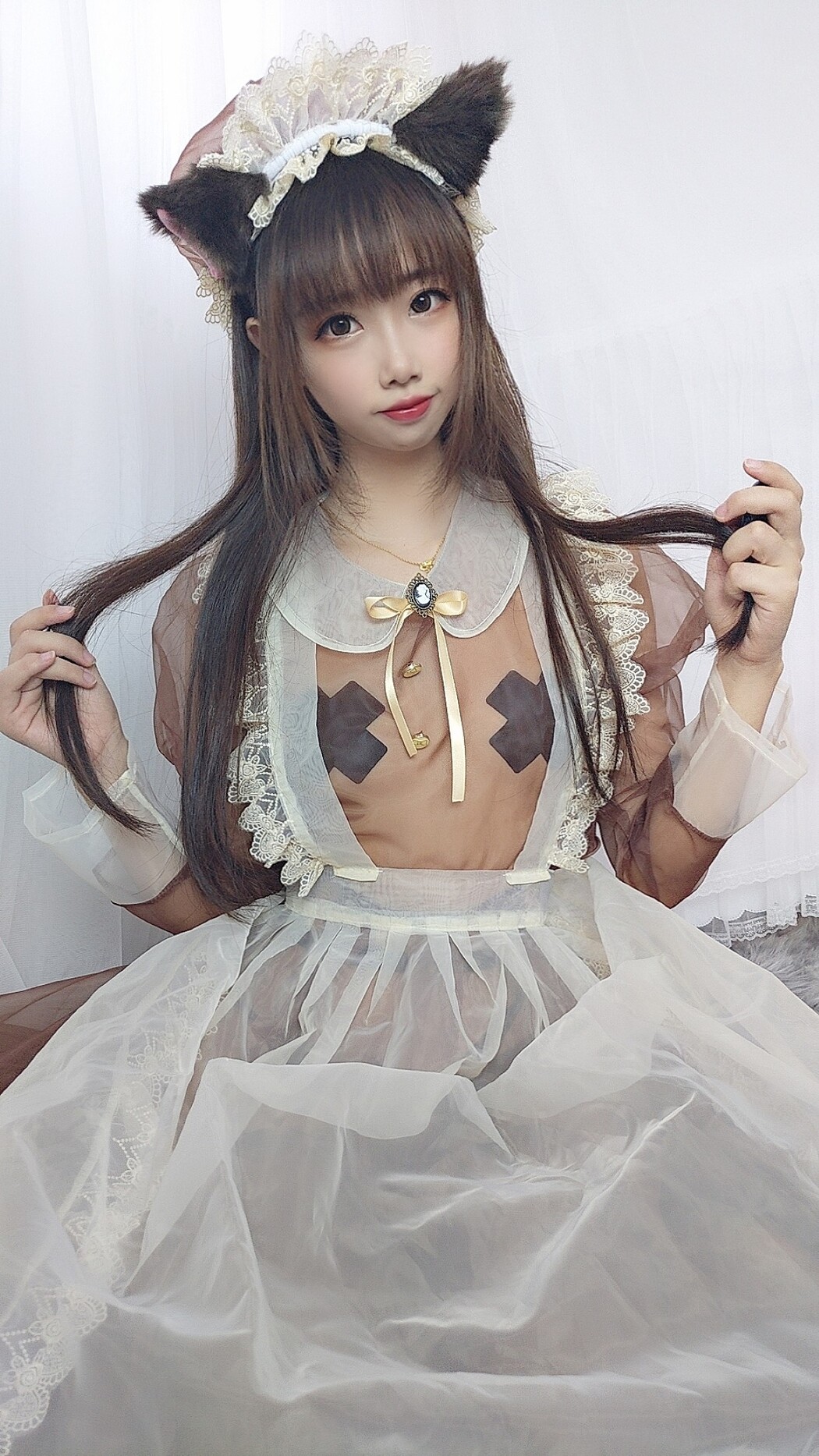 Coser@雪琪SAMA Vol.037 透明女仆