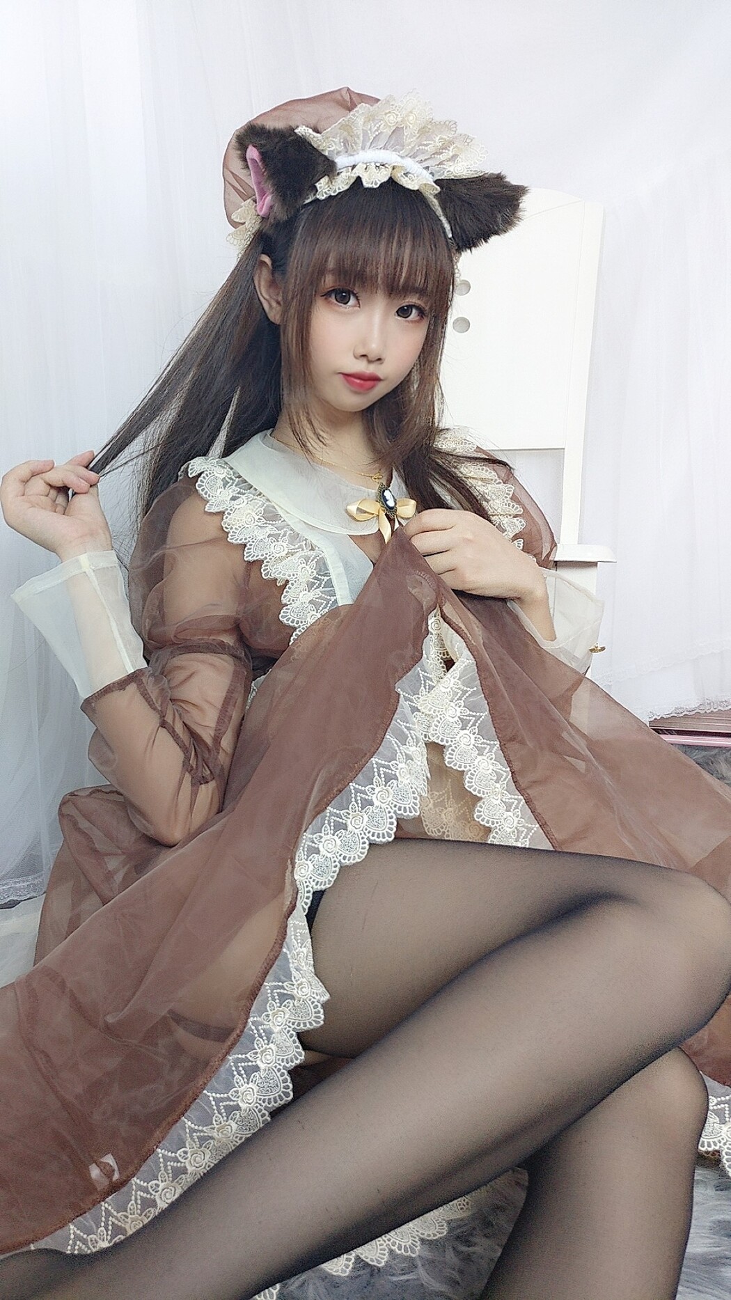 Coser@雪琪SAMA Vol.037 透明女仆