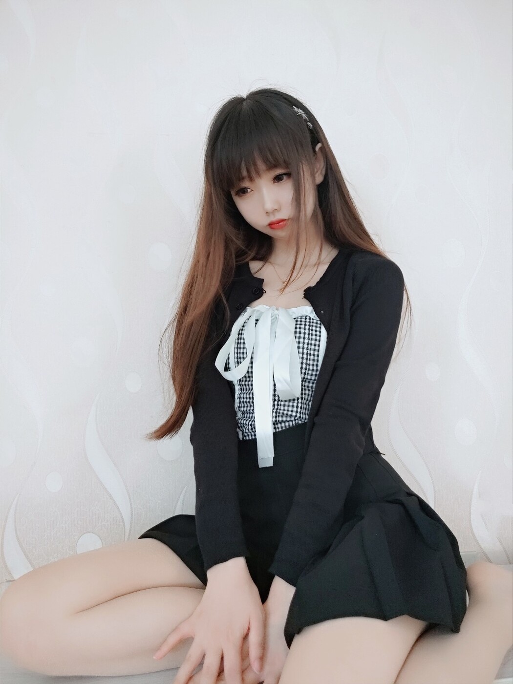 Coser@雪琪SAMA Vol.043 肉丝连衣裙