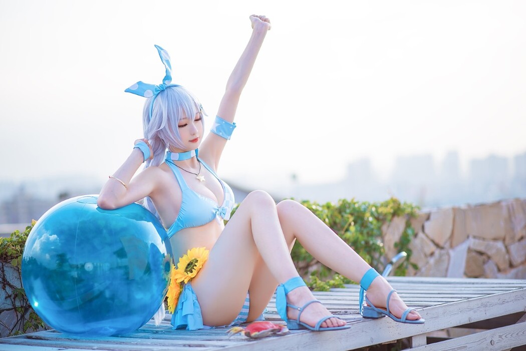 Coser@南宫 Vol.008 琪亚娜泳装