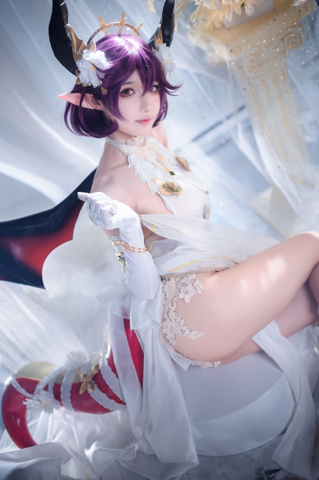 Coser@阿包也是兔娘 Vol.053 碧蓝幻想 古蕾娅 龙娘