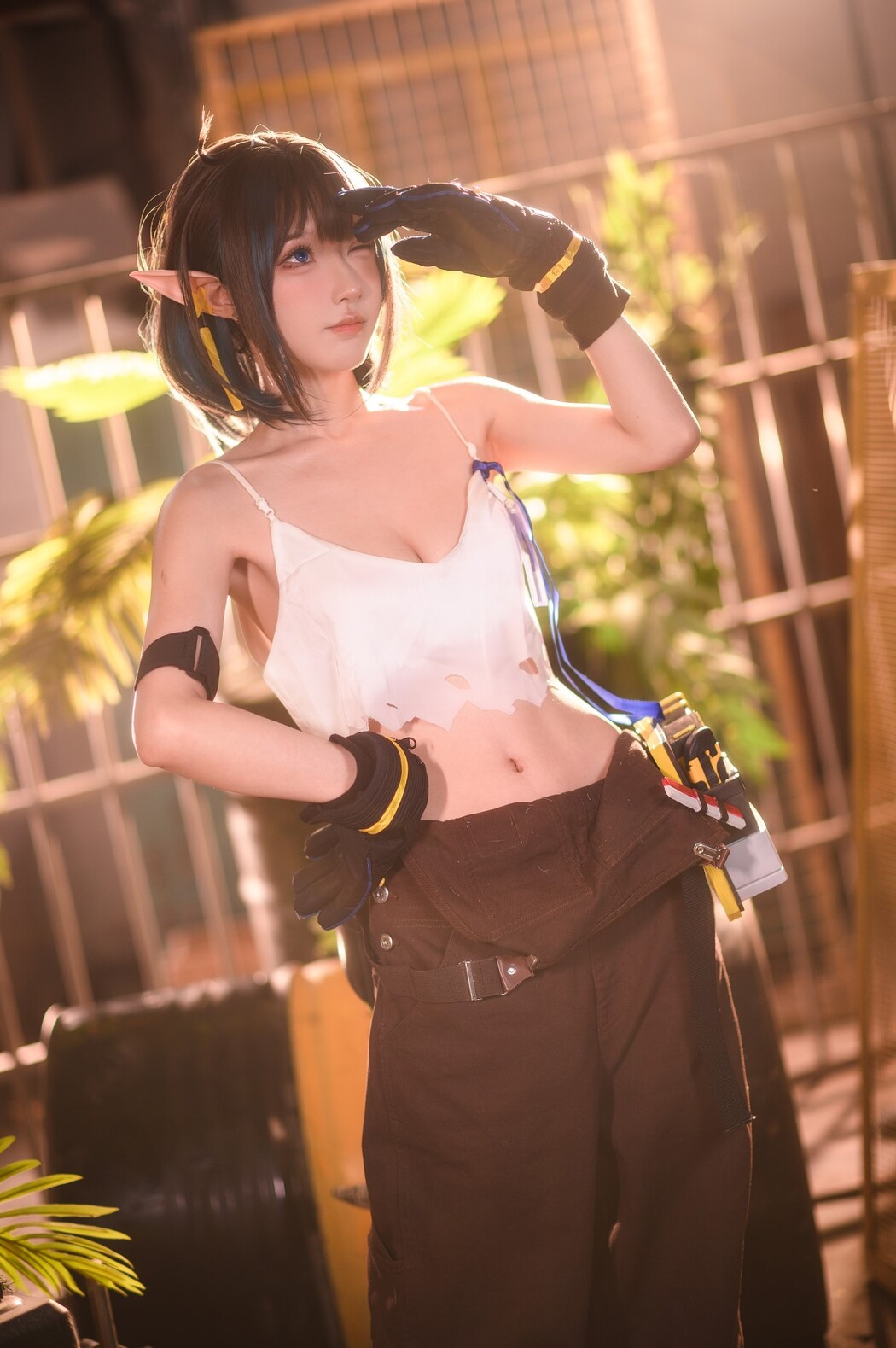 Coser@阿包也是兔娘 Vol.050 06月舰长 明日方舟 森蚺