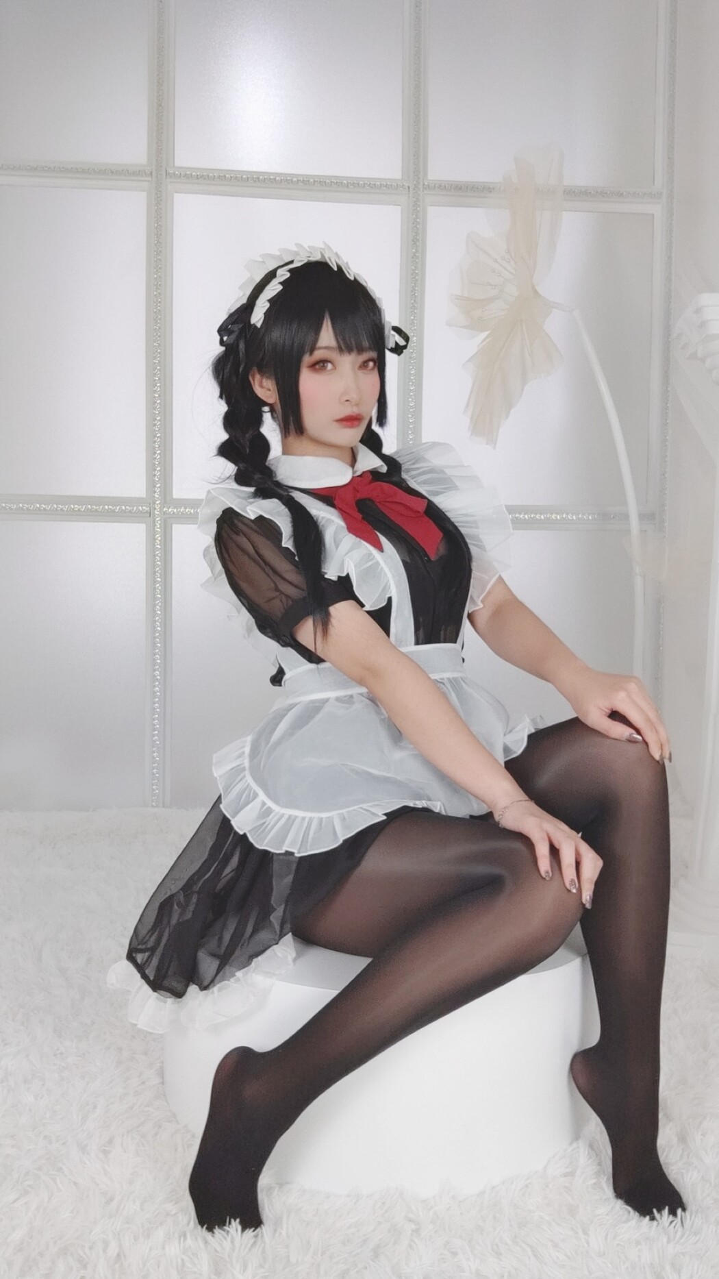 Coser@洛璃LoLiSAMA Vol.016 黑丝女仆